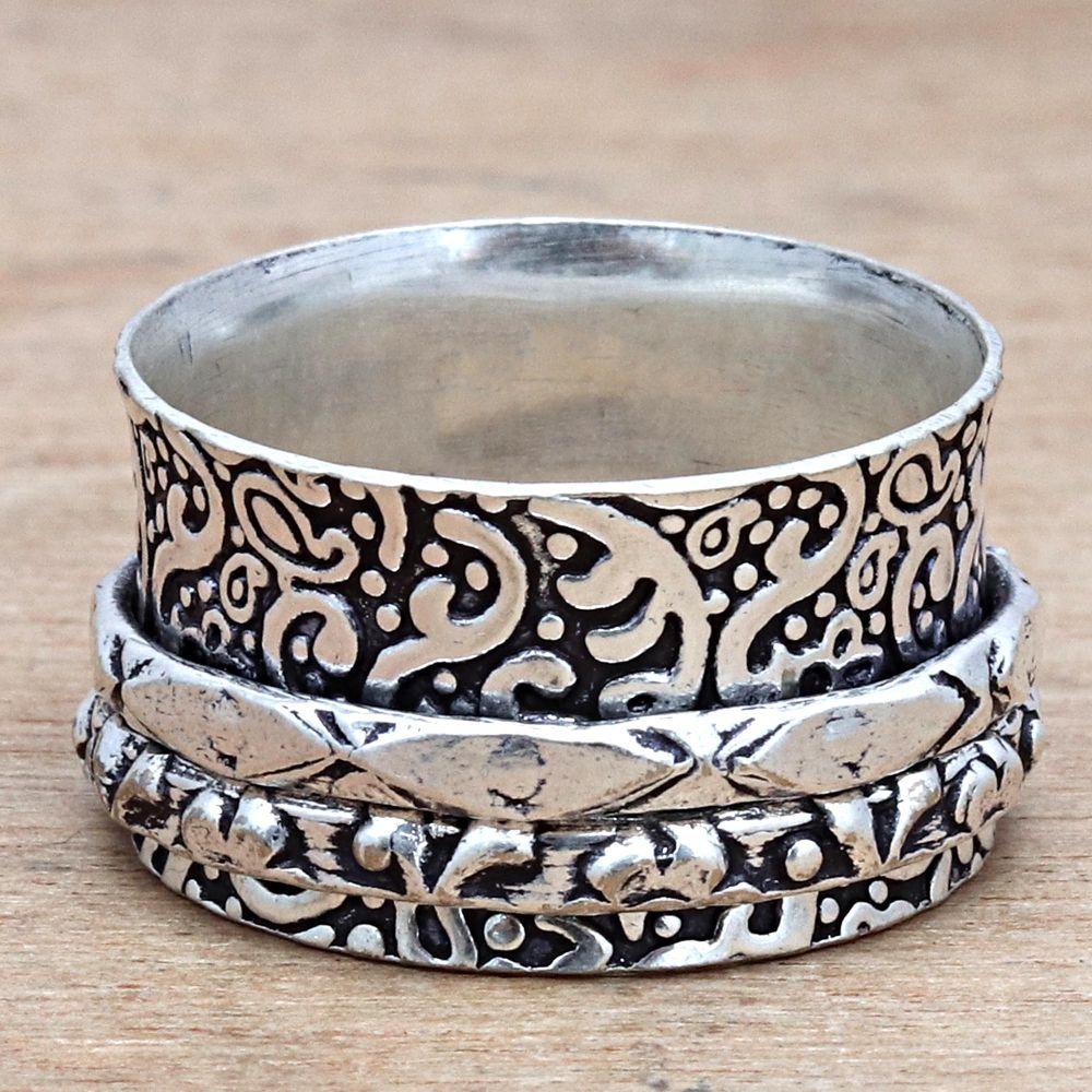 No Stone Gemstone Handmade Silver Jewelry "8"