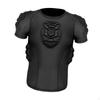 Men Padded Proctective Shirt Compression Rib Protector Protect Gear for Games Soccer Outdoor