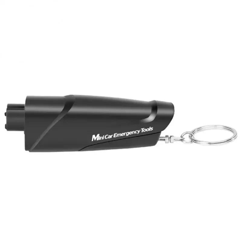 

Car Emergency Hammer Mutifunction Emergency Windows Glass Breaker Safety Belt Cutter Keychain Self Rescue Tool