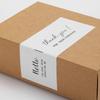 50Pcsroll Thank You Stickers Small Business Commodity Packaging Decoration Sealing Stickers Personalized Package Label