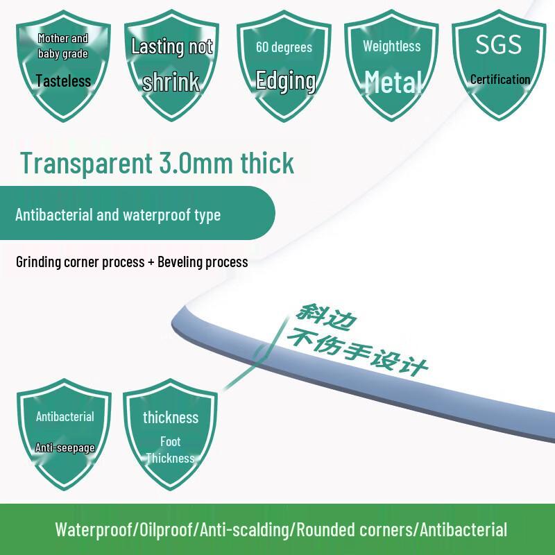 

Прозрачная мягкая ПВХ скатерть