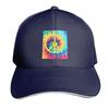 Hippy Trippy Peace Tribe Baseball Cap Christmas Hat Sunhat Foam Party Hat Streetwear Unisex Golf Wear Womens