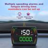 Universal Head Up Display GPS HUD Head Up Smart Digital Speedometer Display Meter Gauge All In One Overspeed Alarm for All Car