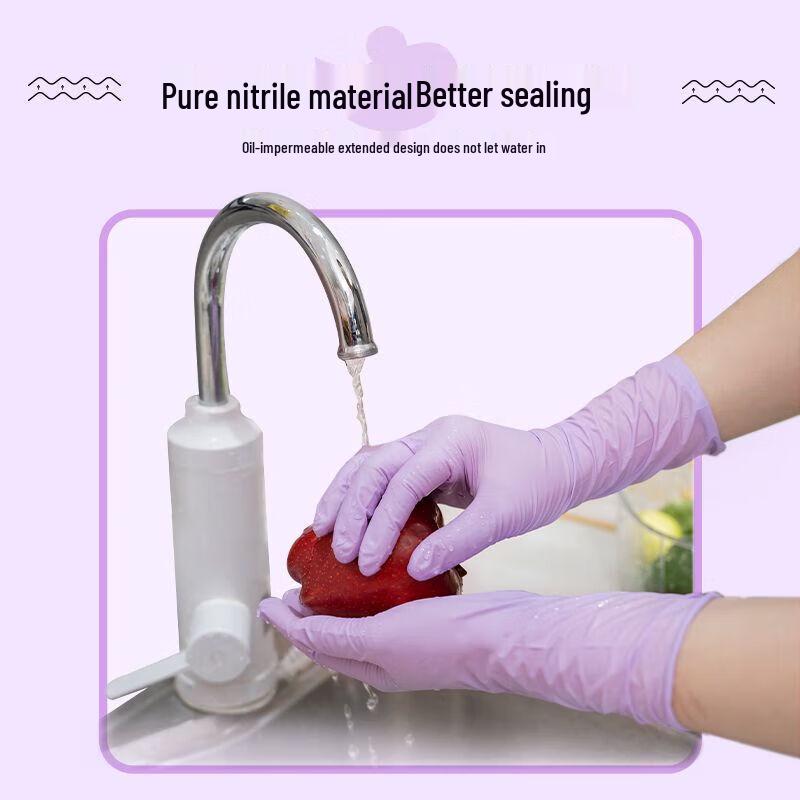 Titanfine Extended Disposable Nitrile Gloves