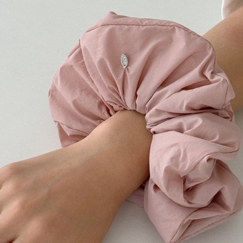 Oar Cloud Volume Scrunchie [Pink]