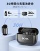 BOYA Mini Wireless Microphone, Compatible with iPhone 1516, Android, and PC, USB-CLightning Plug, MFI, Noise Cancelling, AI Voice Changer, 30-Hour