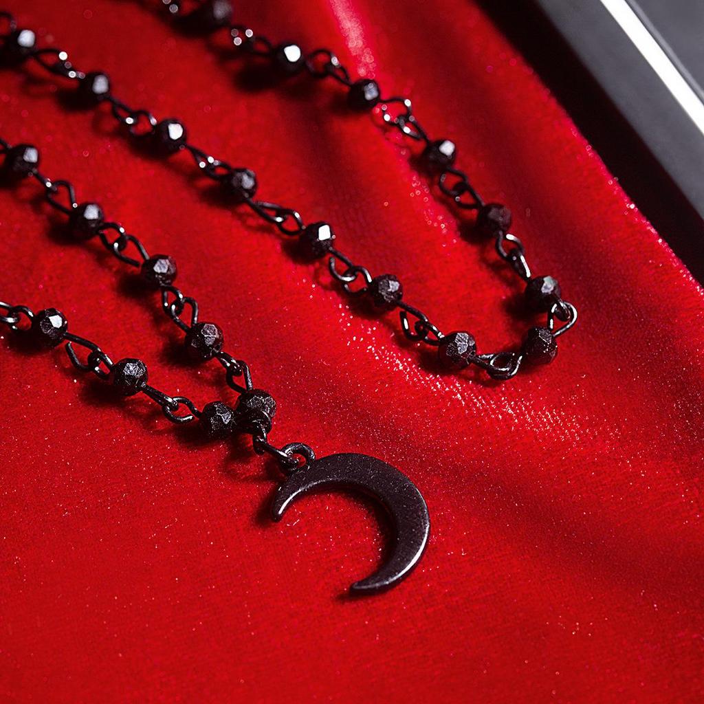 Star Pendant Multi-layer Tassel Necklace - Sweet Cool Black Clavicle Jewelry