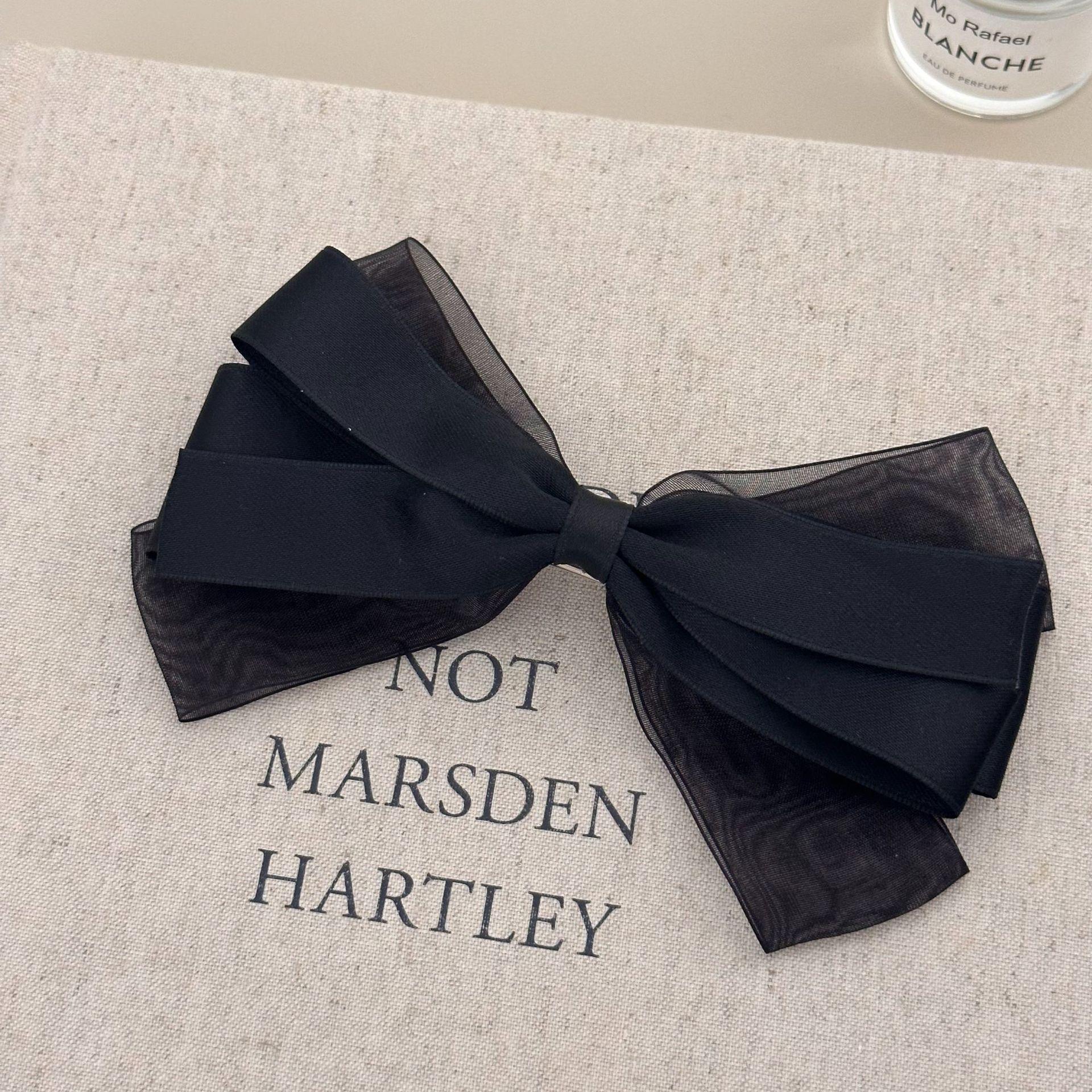 

Корейская заколка для волос для девочки женщины шпилька банты Головной убор краб заколка винтаж популярный лента новинка Подарок сладости k-pop