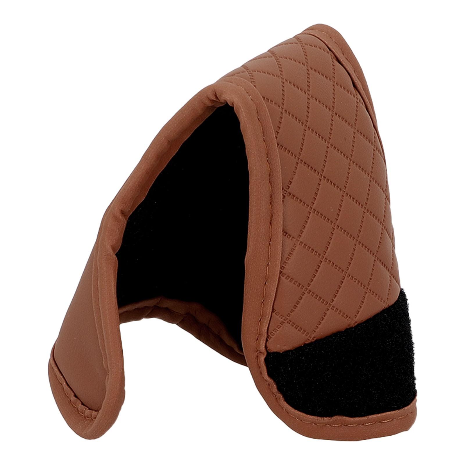 Stylish and Functional PU Leather Shift Lever Cover Perfect for Any Car