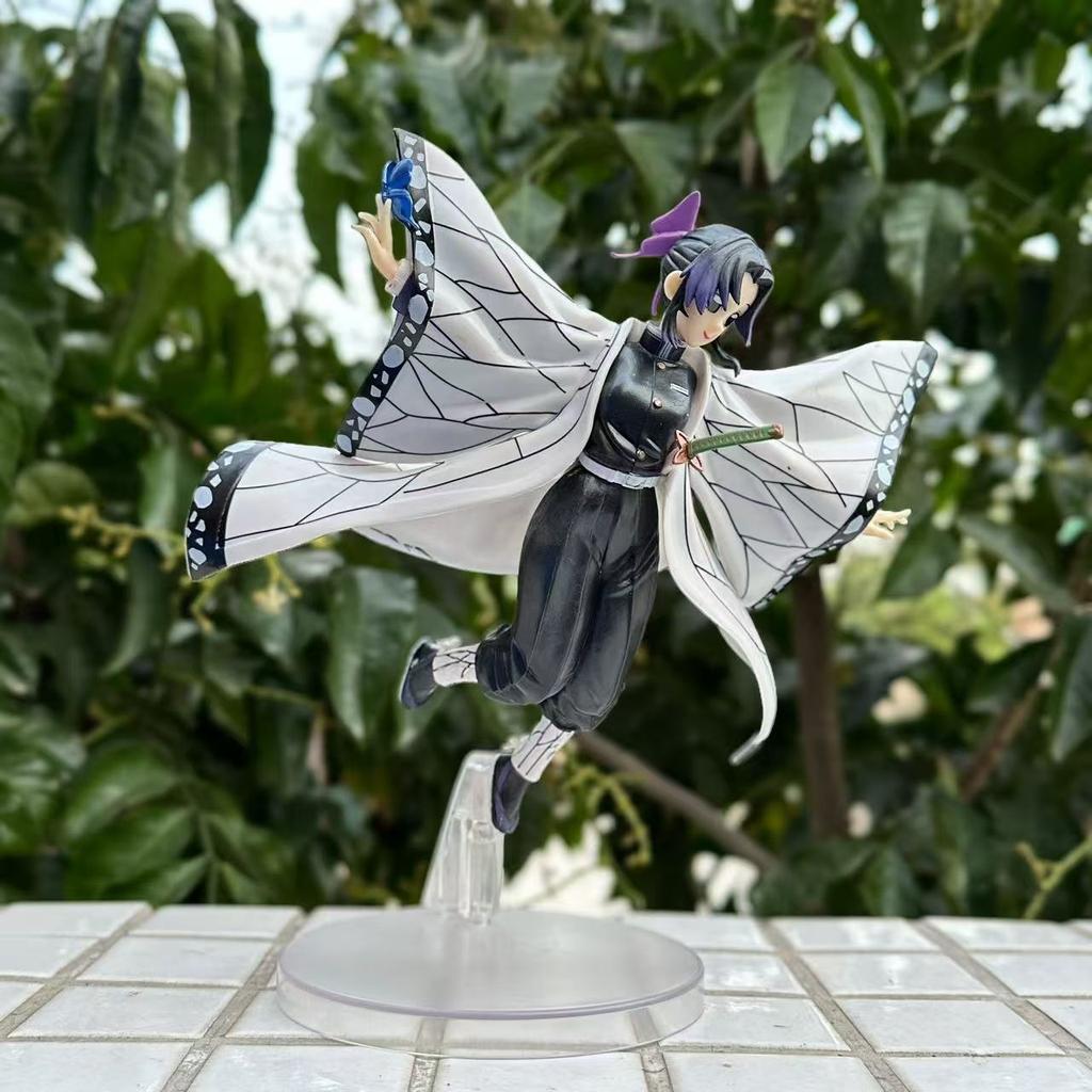Demon Slayer Anime Figures Kochou Shinobu Statues Doll Ornaments Action Figure Model Collectibles Gifts