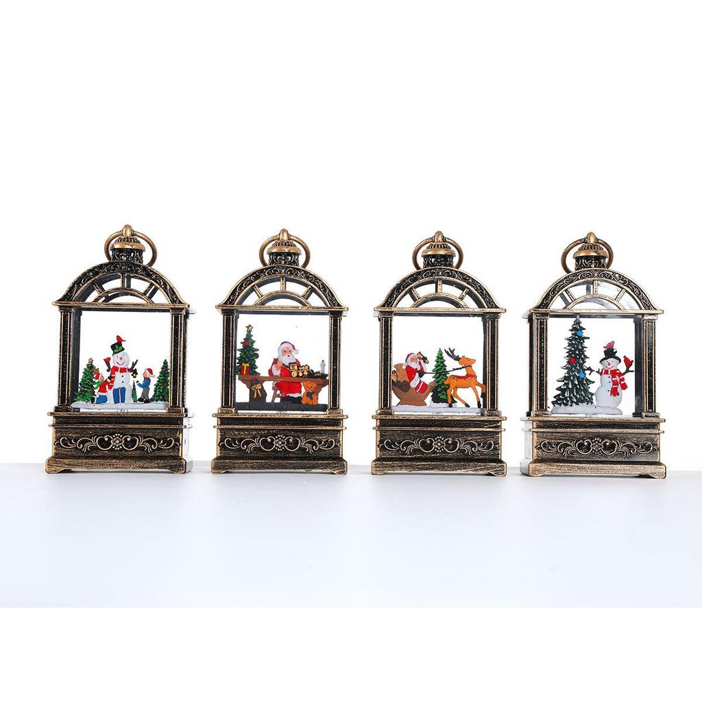 Creative Christmas Window Lights with Music Box - Luminous Night Light Decorations & Gifts