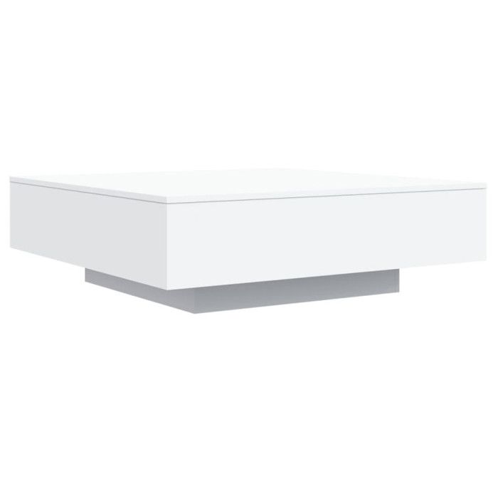 VidaXL Coffee Table White 100x100x31 Cm Engineered Wood 836595