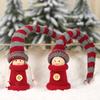 Long Colorful Hat Christmas Hanging Doll Soft Toy For Kids Joyous Festivities