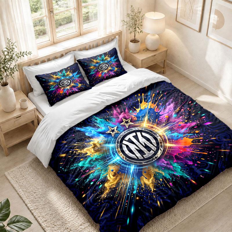 Bedding Set 1 Duvet Cover 2 Pillowcases Borussia Dortmund Print Bedroom Home Decoration