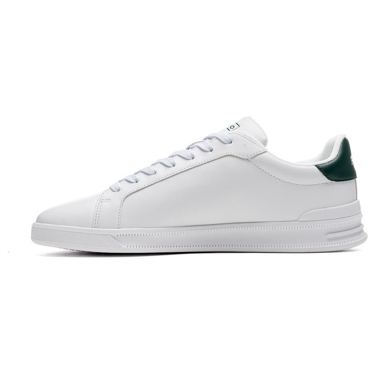 

Polo Ralph Lauren Кожаные Кроссовки с Круглым Носком на Шнуровке Модные Удобные Низкие Кроссовки Мужские кроссовки Белые 809829824004 40