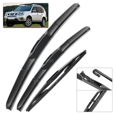 Front & Rear Wiper For Nissan X-Trail T31 2007-2013 2008 2009 2010 2011 2012 Wiper Front&Rear Wiper Blades Windshield Windscreen