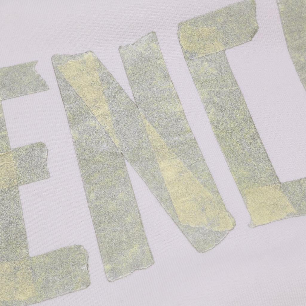 BALENCIAGA [Excellent Condition/Domestically Authorized] 744441 TOVB1 TAPE Type Crushed Pullover Hoodie tops XXS whiteUsed