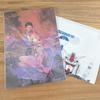 [USED] Mobile Suit Gundam Hathaway's Flash - 7th Week Attendee Bonus Illustration Card (Hathaway & Gigi) with Extras
