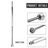 mountain bike Suspension Oil Damping Rod 26/27.5/29 Inches Front Fork Repair Part Aluminum Alloy Manual Remote Control Bike Part