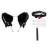 Cat Ear Bell Headband & Hairpin Set - Festive Headdress