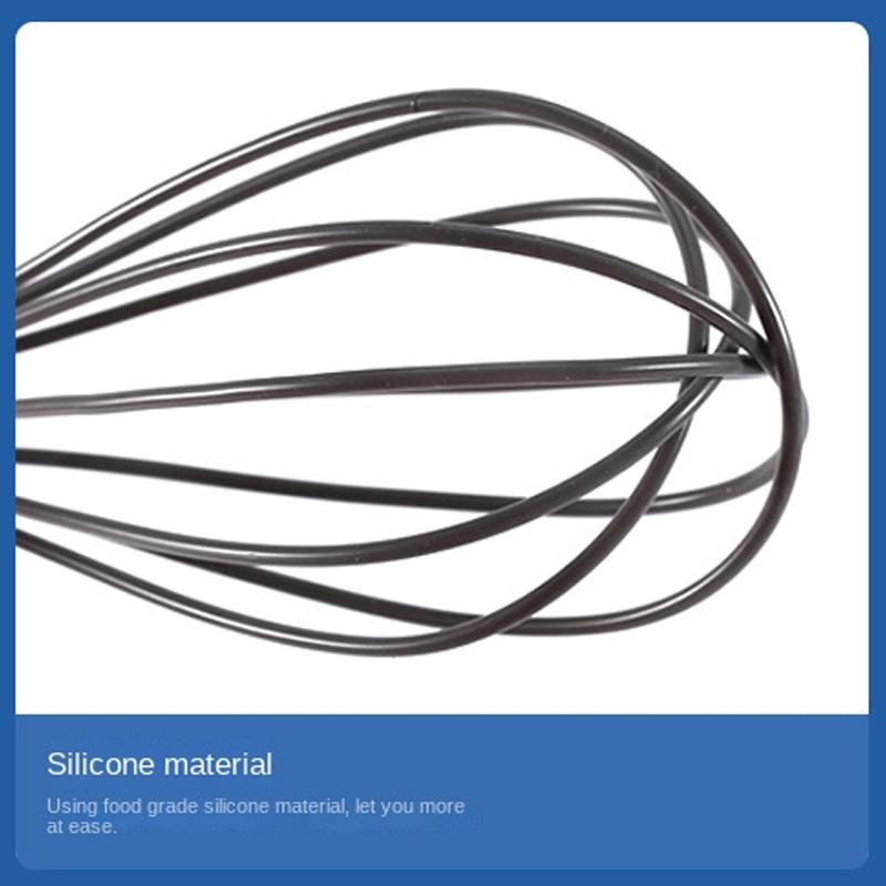 A Stainless Steel Whisk Manual Automatic Rotating Milk Foam Stick Household Baking Egg White Flour Utensils Cooking Tools