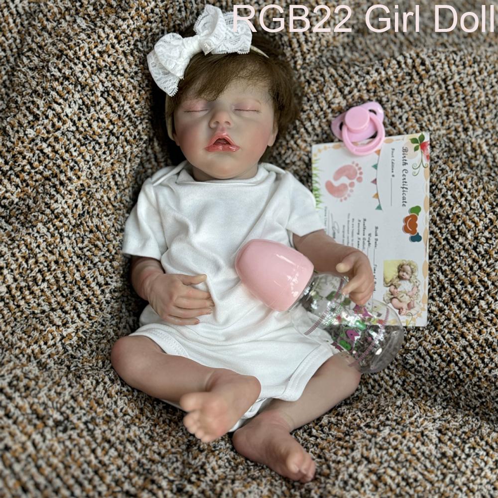 Reborn Baby Doll Girl 40cm Twin Exquisite Painted rebirth Doll Realistic Baby Toy