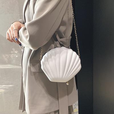 Foreign-style Shell Bag, the New Korean Version of the Season, Fashionable and Simple Chain Bag Ins Wind Messenger Creative Shoulder Bag