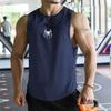 Mens Bodybuilding Sleeveless Casual Hip Hop T-shirts Summer Cool Breathable Cotton Gym Fitness Muscle Tank Tops