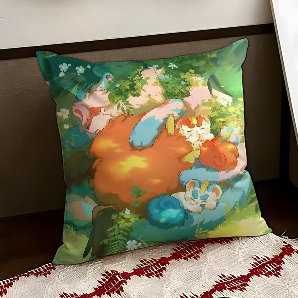 Cute You Shou Yan Cushion Cover Reversible Soft Durable Pillow Cover Home  Car MultiScene Use for Daily Comfort