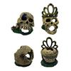 Skull Head Aquariums Decoration Personality Aquascaping Ornaments Hide Cave for Distinctive Aquariums Environment
