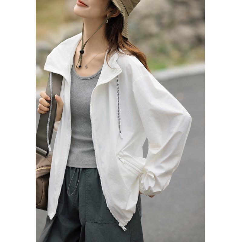 Demana Women s UPF50+ Anti-UV Hooded Outdoor Jacket XL