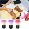 8pcs Functional Nail Buffer Blocks and Nail Dust Brush Set for Smooth and Healthy Nails Suitable for Women and Girl