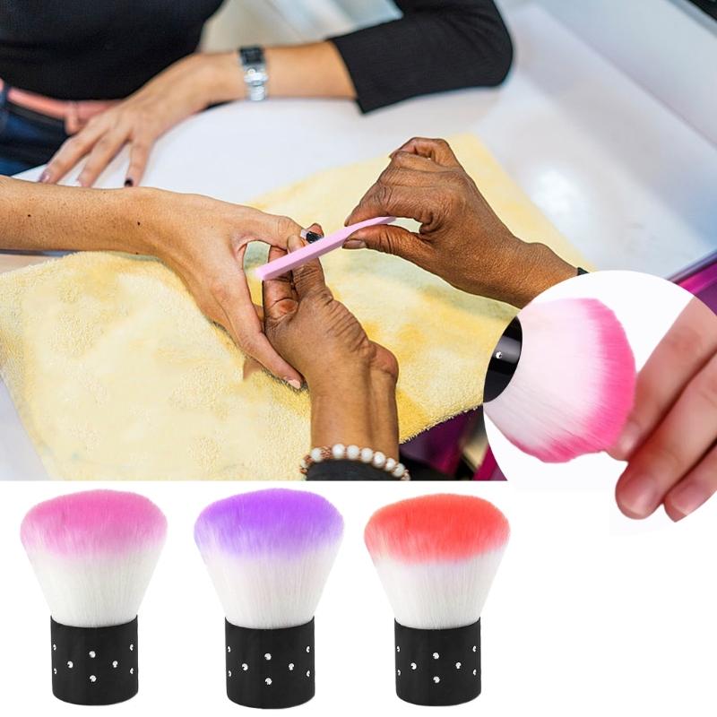 8pcs Functional Nail Buffer Blocks and Nail Dust Brush Set for Smooth and Healthy Nails Suitable for Women and Girl