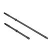 2 Pcs Portal Stub Axle Drive Gear Shaft 166mm 100mm Steel RC Car Portal Axle for Axial RBX10 Ryft 1/10 Remote Control Car