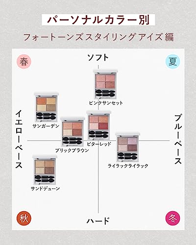 Orbis Fortunes Styling Eyes Pink Sunset (eyeshadow) 1 piece (x 1)