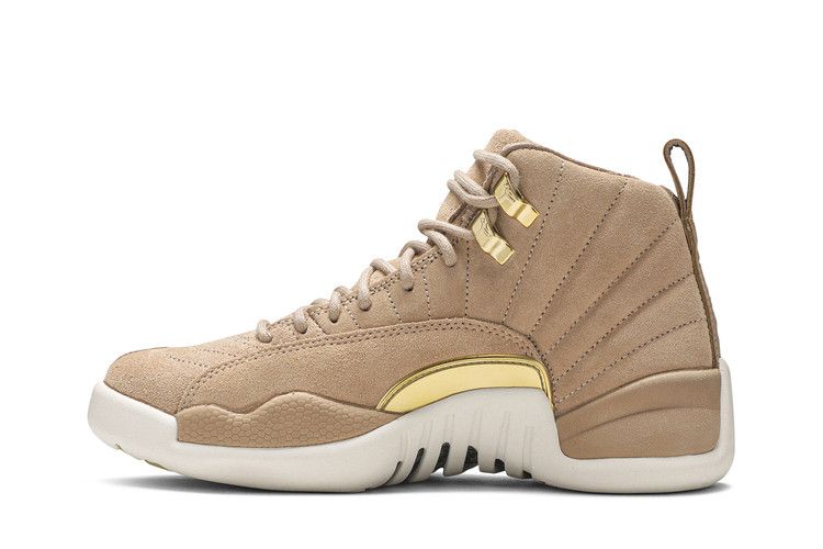 Women's Sneakers Jordan 12 Retro Vachetta Tan (Women's) Vachetta Tan/Metallic Gold-Sail