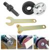 Set Asta di Collegamento Trapano Elettrico Smerigliatrice Angolare Alta Durezza Multifunzionale Regolabile Avvitatore Rotativo Taglierino Albero Accessori