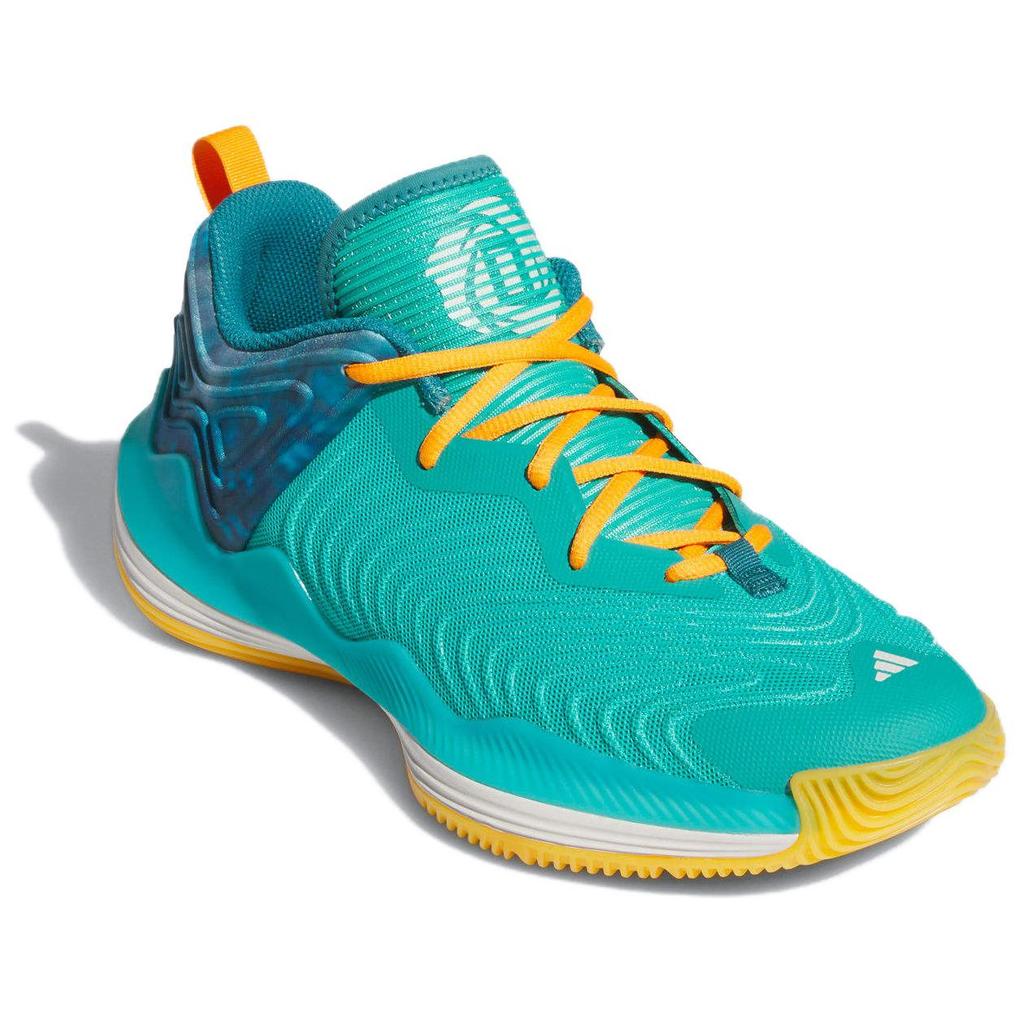 Adidas D Rose Son Of Chi Comfortable Durable Low Top Basketball Shoes Unisex Sneakers Teal IE7805