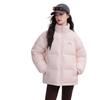 YAYA Snowflake Series Women's Short Stand-Collar Puffer Jacket