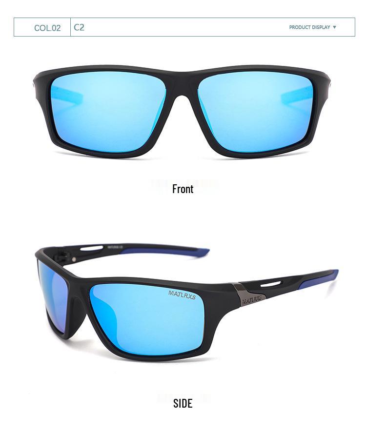 Men's Polarized UV Protection Sunglasses for Outdoor Fishing & Driving - Fashion Trend P9502