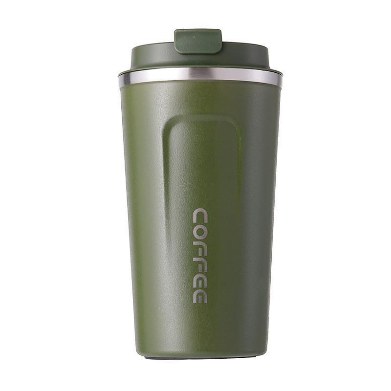 Stainless Steel Coffee Thermal Mug 510ML Portable Durable Tumbler Cup for Hot Cold Drinks Car Travel Use