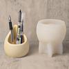 Versatile Concrete Silicone Mold Raindrop Shaped Pen Holder Moulds DIY Candle Holder Mould Silicone Material for Crafts