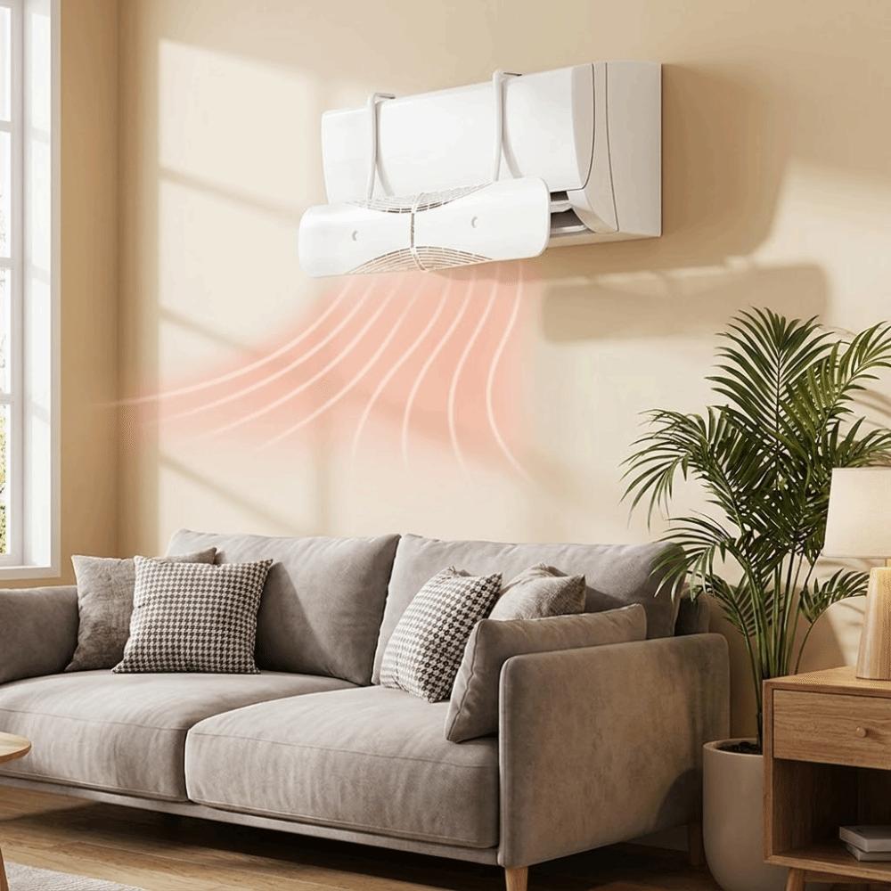 Pare-vent réglable pour climatiseur Couvercle de guide-vent extensible Déflecteur de sortie d'air Chambre à coucher