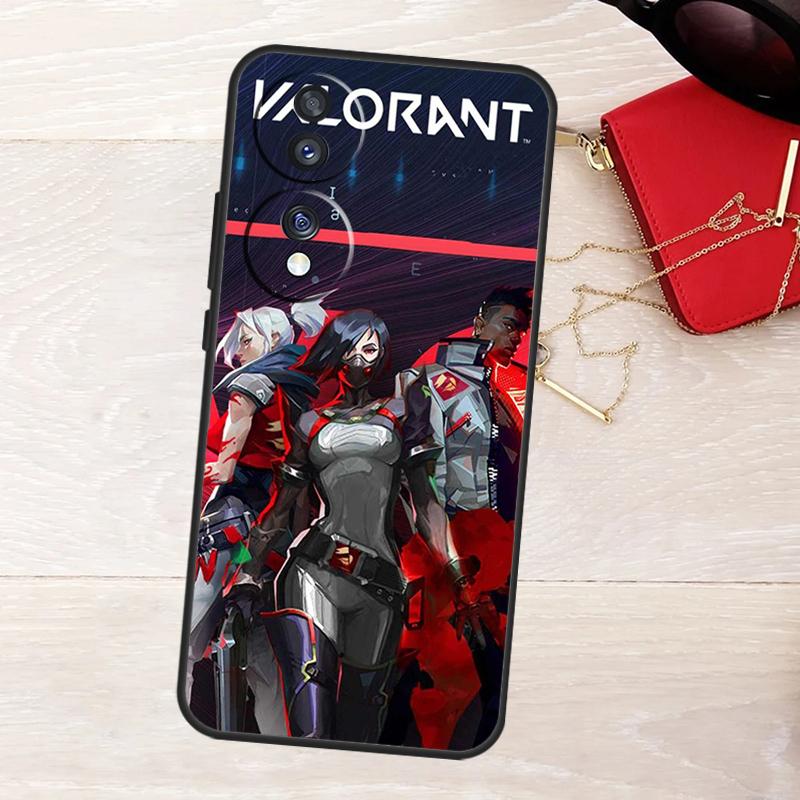 Valorant Shooting Game Case For Honor Magic 8 5 6 7 Lite X9a X9b X9c X9d X8b X8c Win RT 50 70 90 200 400 Pro Cover