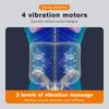Electric Hot Compress Waist Massage Belt Heating Pad Graphene Intelligent Warm Vibration Air Pressure Kneading Back Massager