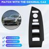 A58X-Window Glass Lift Switch Panel Trim Bezel 83592-TVE-H01ZA 83592TVEH01ZA Code For Honda Accord 2018- Left Front Door