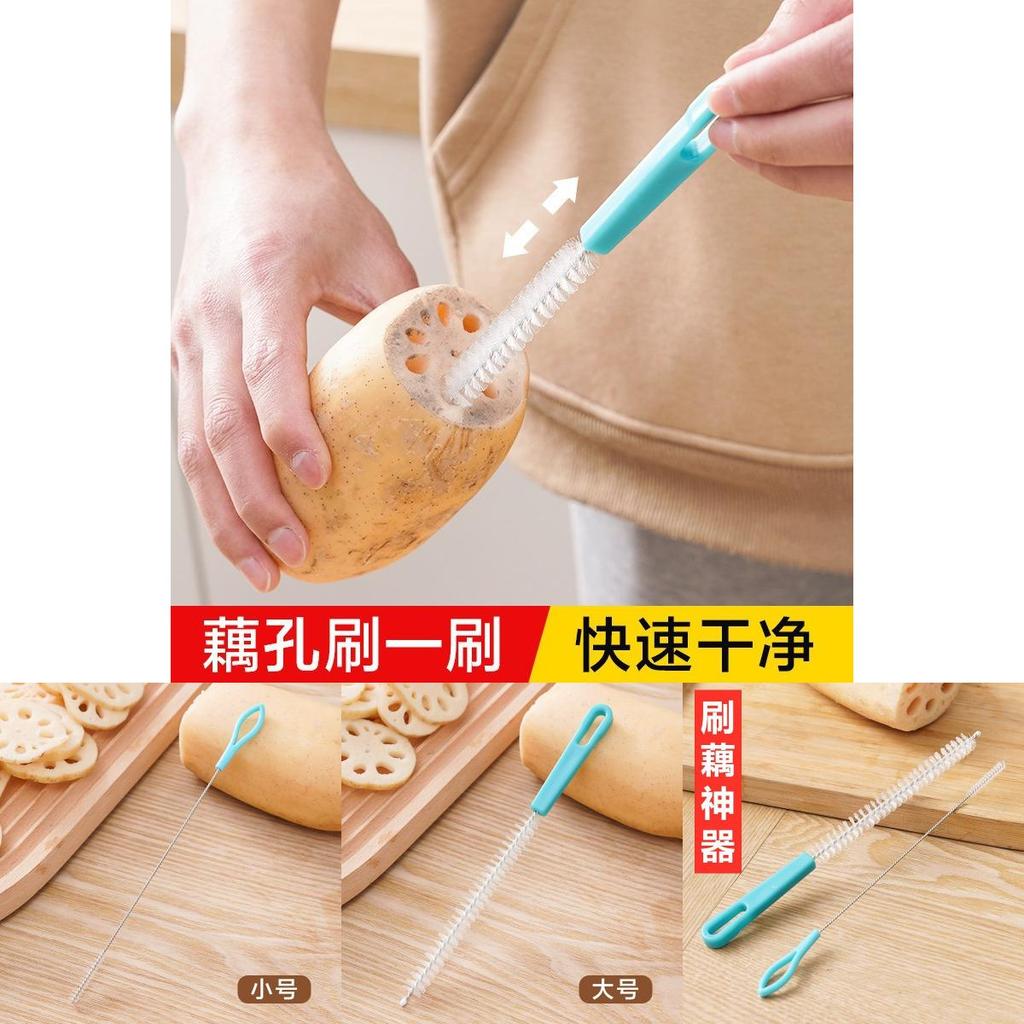 Stainless Steel Vegetable And Fruit Cleaning Brush For Kitchen Use And Home Cooking