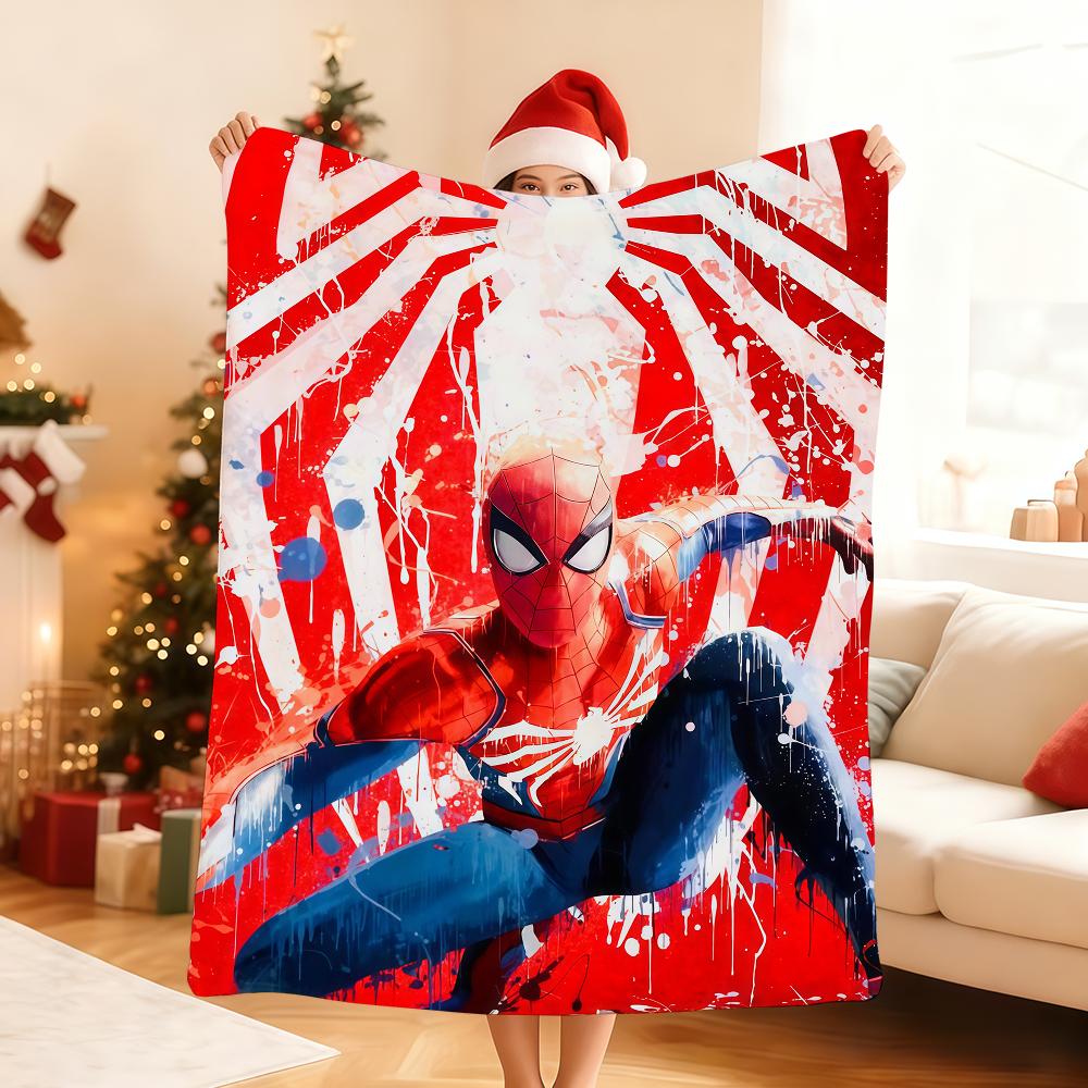 S-Spider-ManS Blanket Soft Throw Blanket for Home Bedroom Bed Sofa Picnic Travel Office Rest Cover Blanket Gift