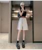 Women's High-Waist Striped Sports Shorts - Summer 2024 Trendy Loose Fit