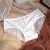 Lace Butterfly Low-Rise Panties - Breathable Ice Silk
